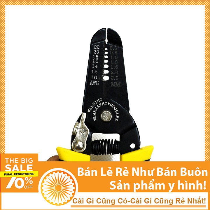 Kìm Tuốt Dây Điện 0.6-2.6mm