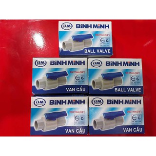 VAN  NHỰA PVC BÌNH MINH 27