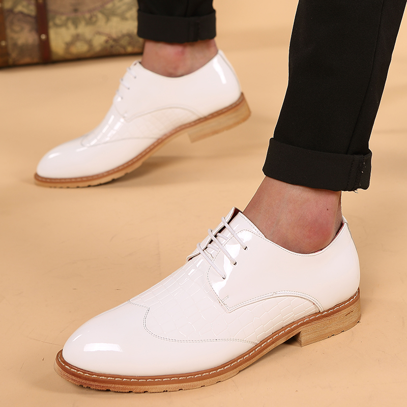 Full leather formal shoes genuine  leather shoes for man business black business shoes wedding  shoes dress  shoes man shoes lace-up shoes