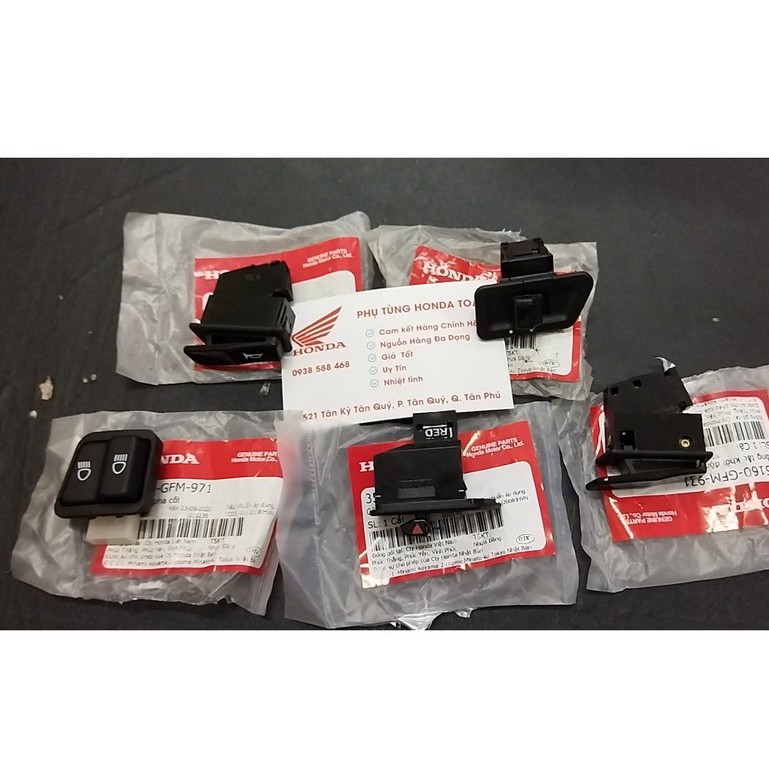 BỘ NÚT CÔNG TẮC LEAD 110 / SCR ZIN HONDA