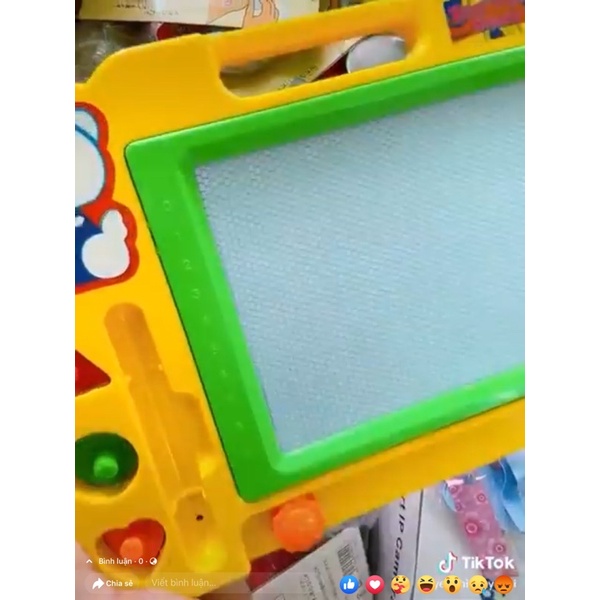 Bảng viết tự xoá thông minh cho bé kèm bút