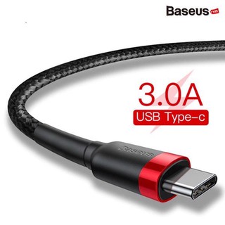 Cáp dù Baseus USB Type-C hỗ trợ sạc nhanh Quick Charge 3.0 Cafule