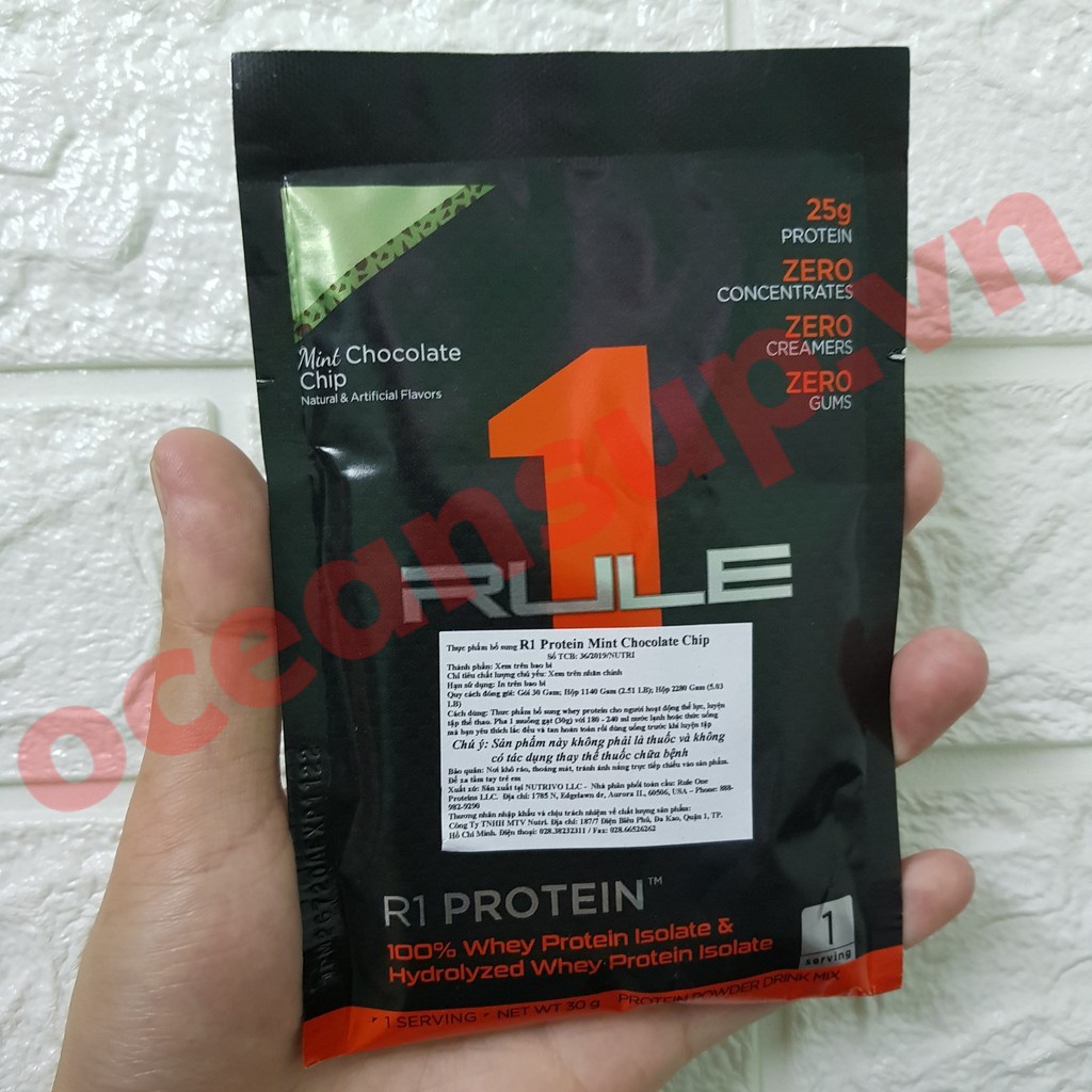 Sample Rule1 Protein Gói Dùng 1 Lần Whey Rule 1 Proteins (1 gói)