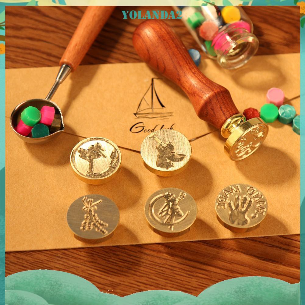 Con Dấu Gỗ Họa Tiết Cây Phong Cách Retro Độc Đáo