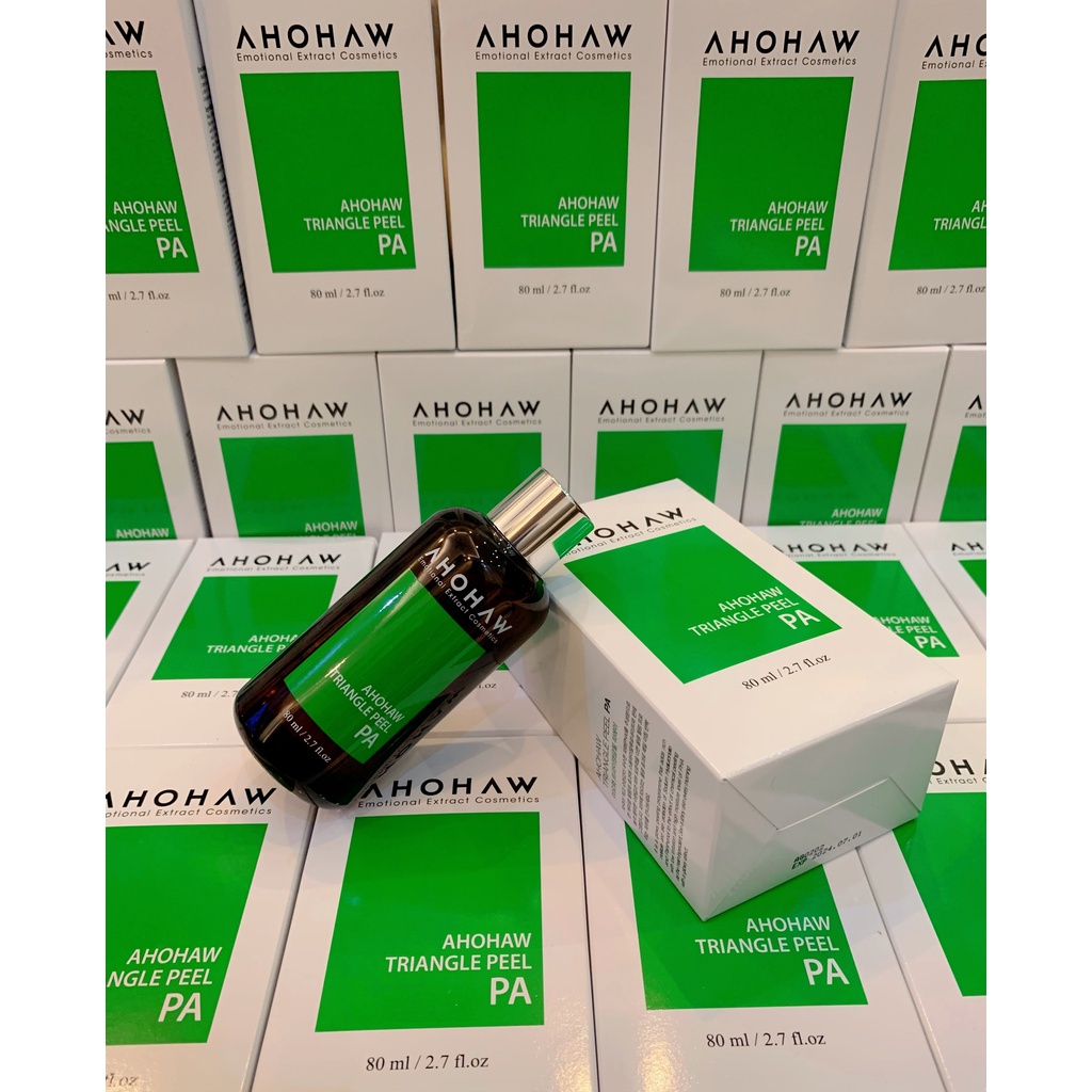 Ahohaw Peel Xanh Triangle Peel PA Dưỡng Ẩm Từ Sâu Bên Trong - Dành Cho Làn Da Khô, Lão Hoá