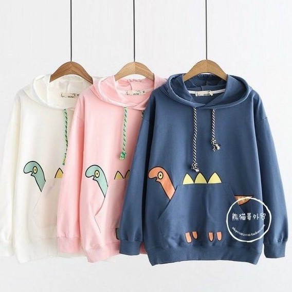 HÀNG NHẬP KHẨU -  Áo Khoác Hoodie 🚚 FREESHIP 🚚 Áo Khoác Nỉ Hoodie nữ ( Hình Rùa) Cute (nhiều màu) mẫu hoodie nữ mới nh