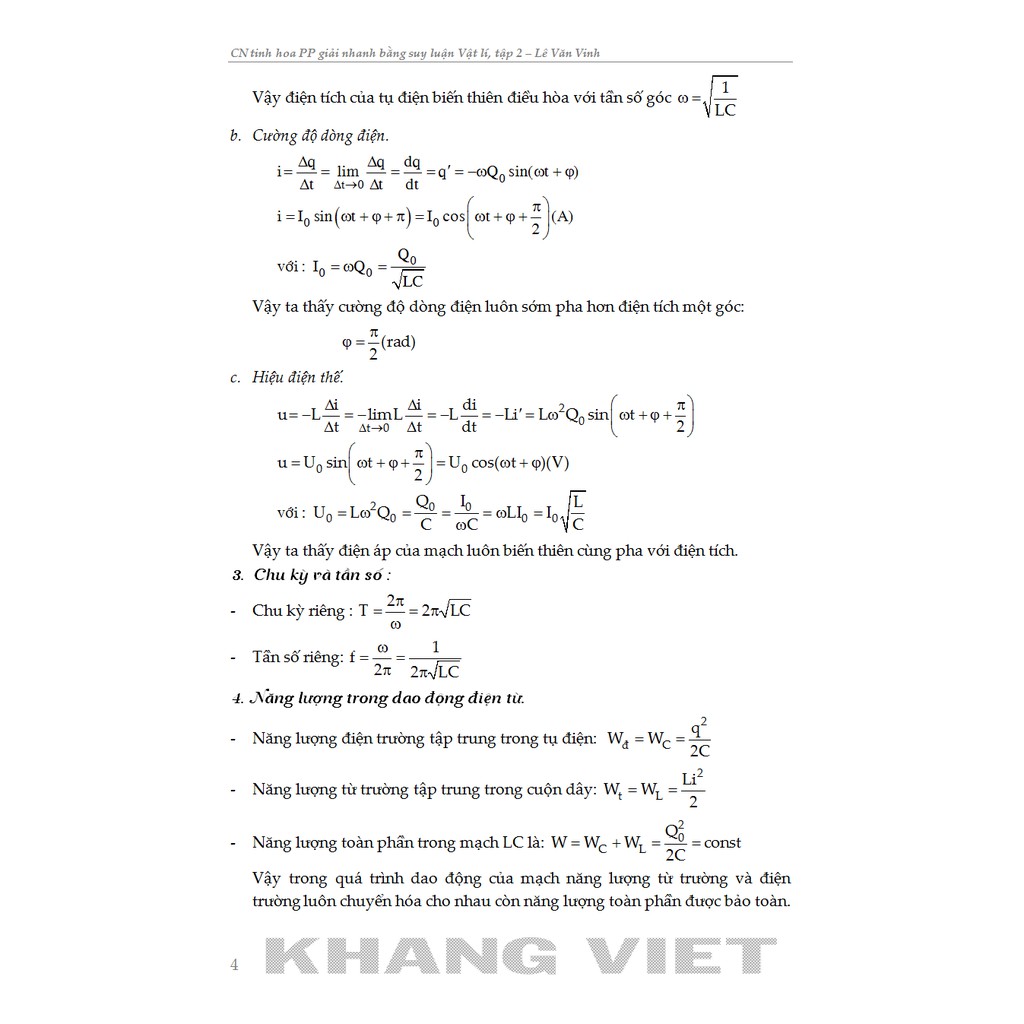 SÁCH - Cẩm Nang Tinh Hoa Phương Pháp Giải Nhanh Bằng Suy Luận Vật Lý Tập 2