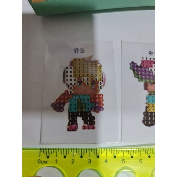 Hộp 2 tranh đính đá hạt dán được hình hoạt hình mini