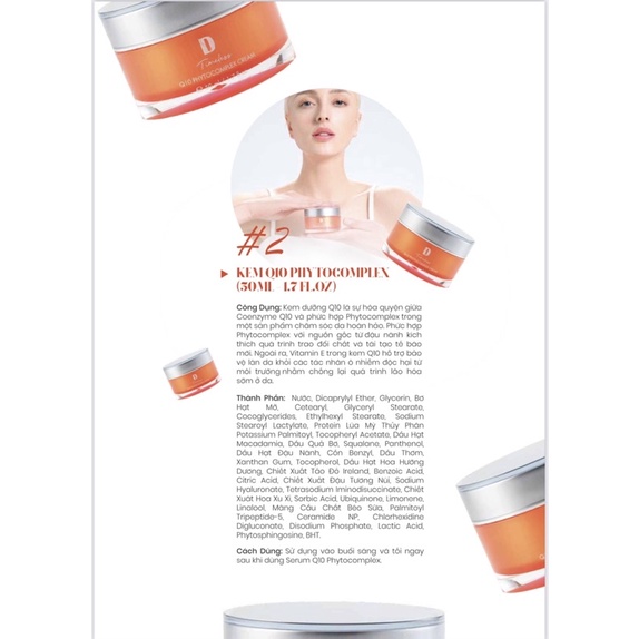 (Tặng 8 Mặt Nạ Kèm Theo)Lỗ Chân Lông To Hay Làn Da Lão Hoá Đã Có Q10 Doskin Dưỡng Da Toàn Diện | BigBuy360 - bigbuy360.vn