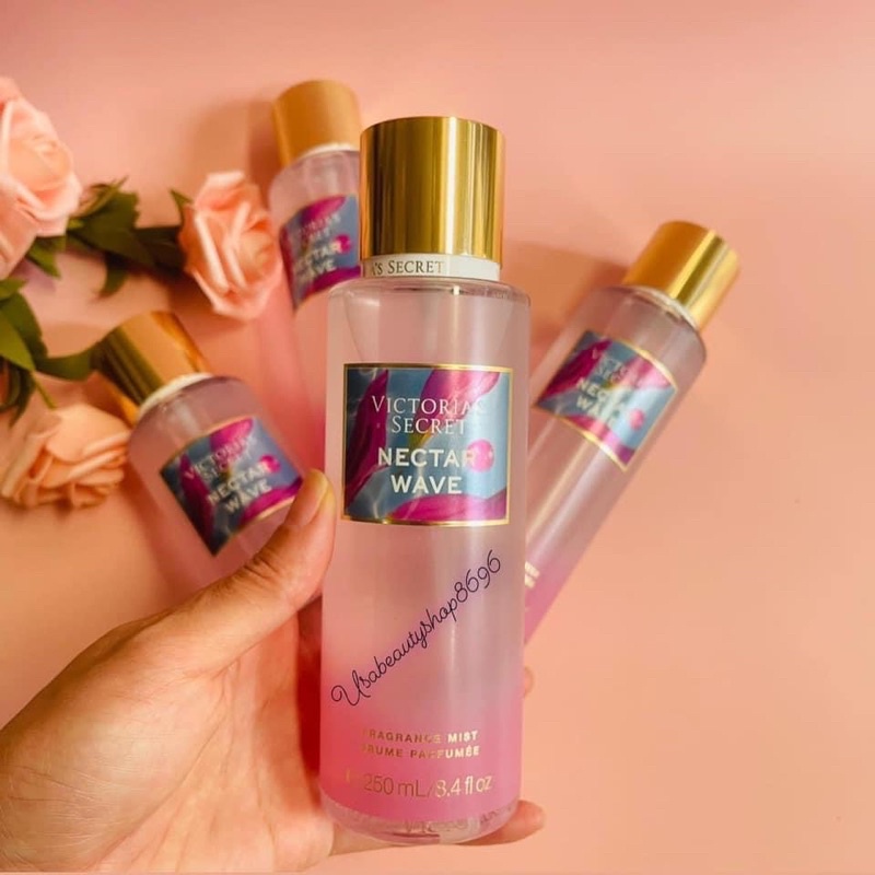 - Xịt Thơm và Dưỡng Thể Victorias Secret - Nectar Wave