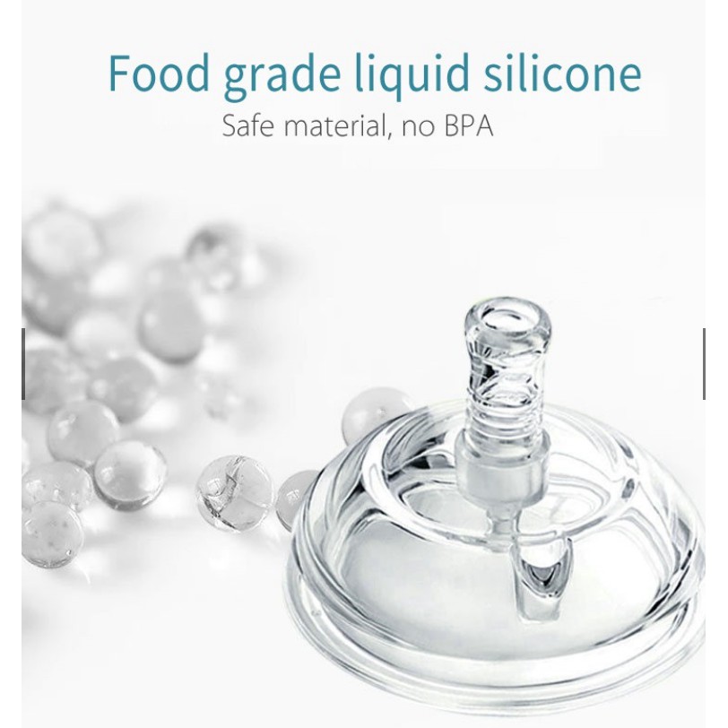 Núm Ti Giả Bằng Silicon An Toàn Cho Bé