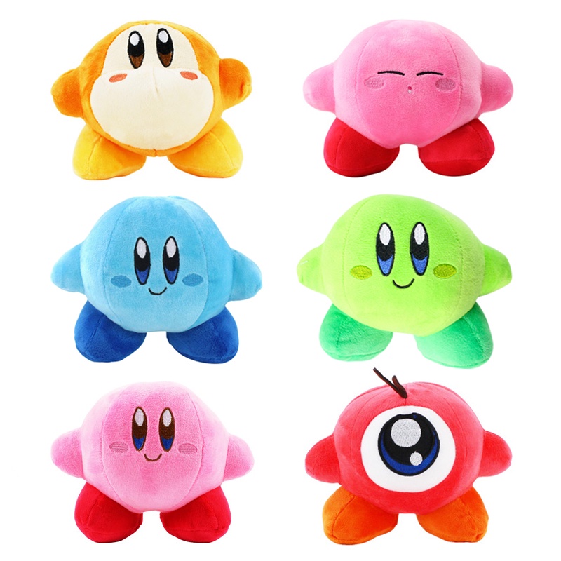 Búp Bê Nhồi Bông Kirby Waddle Dee Doo Kawaii Kirby 14cm Mềm Mại 6Styles