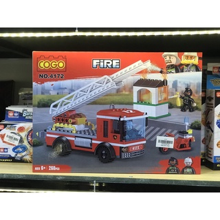 Bộ đồ chơi lắp ráp Xe cứu hỏa