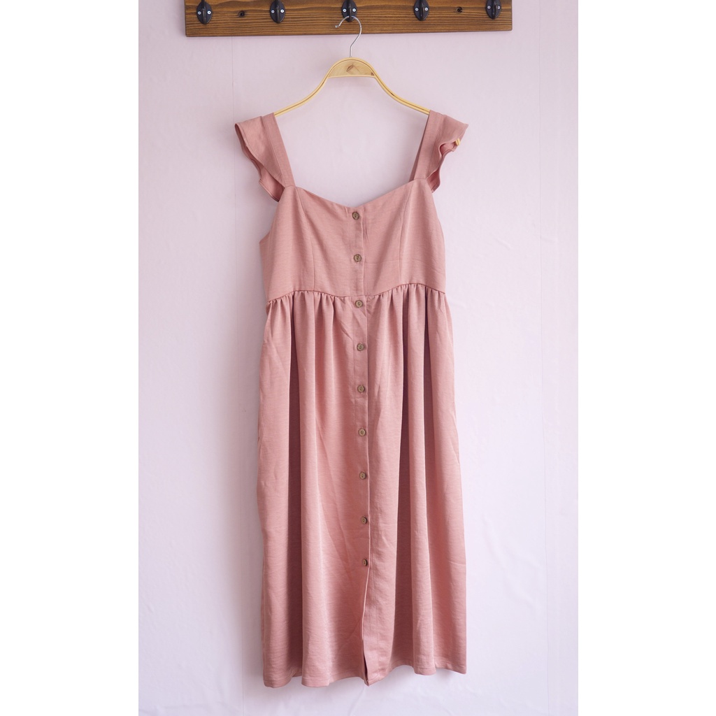 Đầm 2 dây phom babydoll tay cánh tiên - Nhà Của Moon