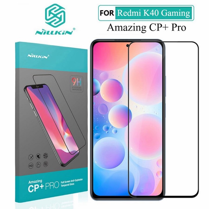 Cường lực full Redmi K40 Gaming - K50 Gaming - Black Shark 5 Nillkin CP+ Pro