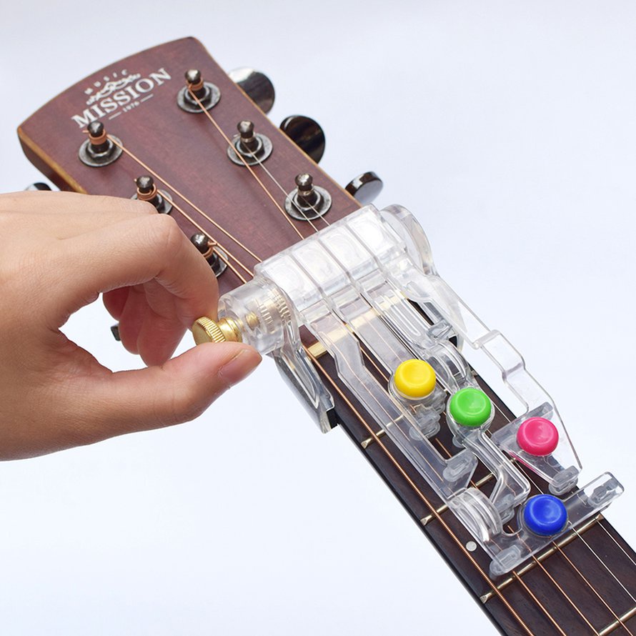 Dụng cụ hỗ trợ chơi đàn guitar hạn chế đau tay tiện lợi 1209