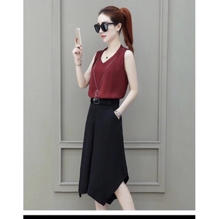 [ Còn 1 Bộ Sale Lỗ] Bộ Quần Lửng Áo Sát Nách Siêu Đẹp, Bộ Quần Áo Lửng Cao Cấp Sale