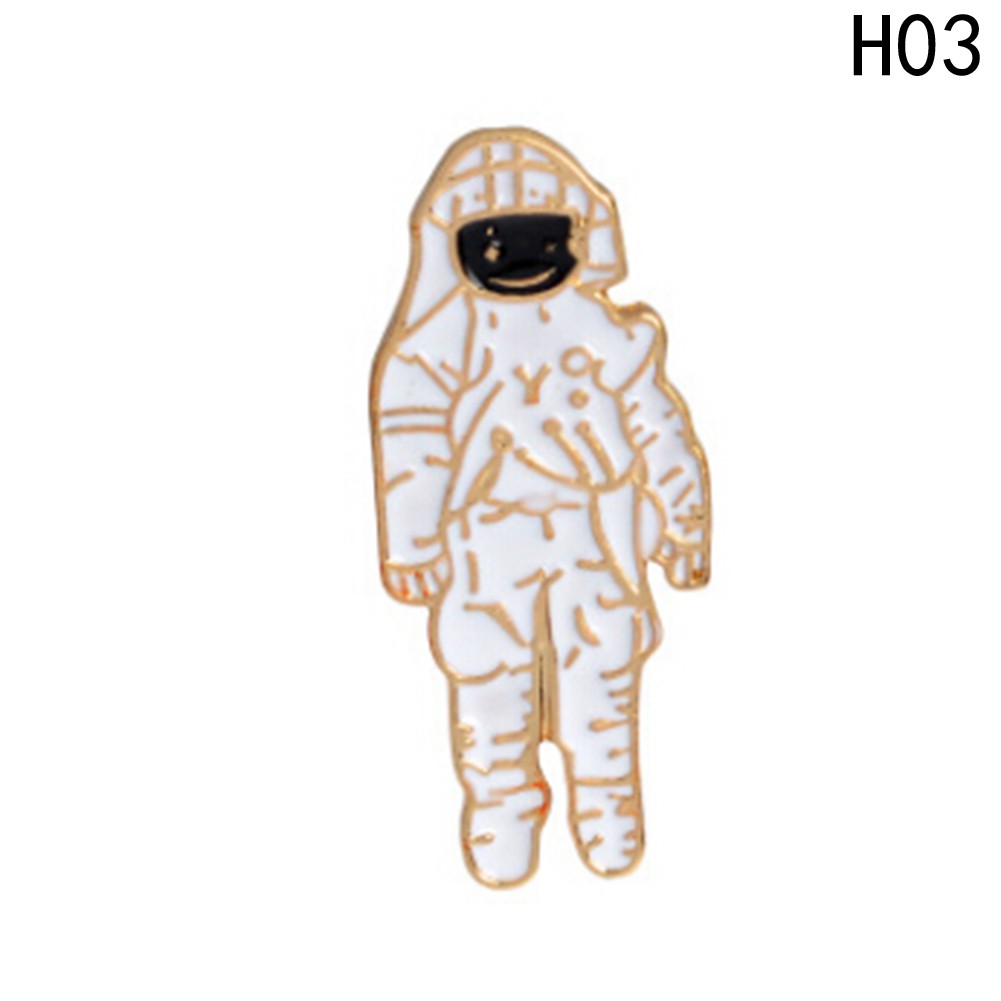 Ghim cài áo nhiều họa tiết dễ thương bằng hợp kim