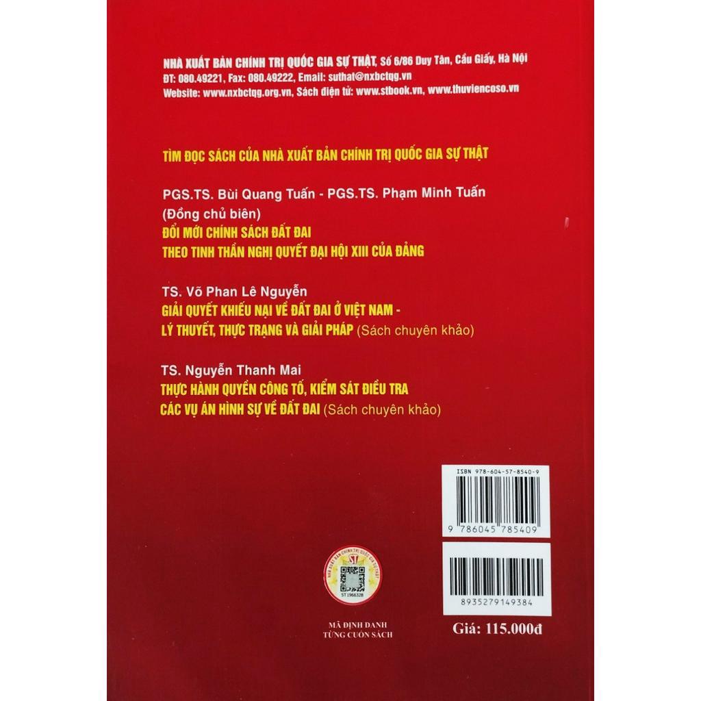 Sách - Pháp luật về Nghĩa vụ tài chính của người sử dụng đất đối với Nhà nước ở Việt Nam hiện nay