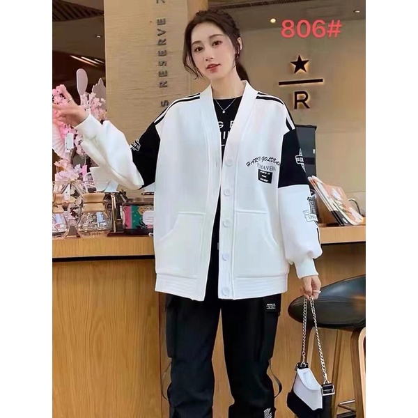 Áo Cardigan In Chữ Brcon Phong Cách Hàn Quốc Hot Trend [New Unisex]