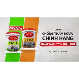 Chống thấm KOVA tường đứng - CT11A (thùng 22kg)