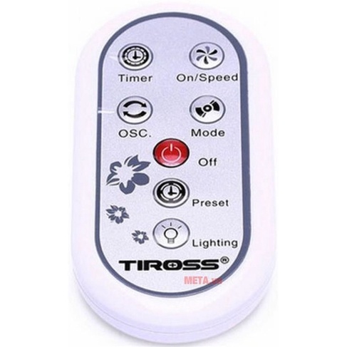 điều khiển quạt tiross chính hãng 100%- có tem bảo hành đổi mới