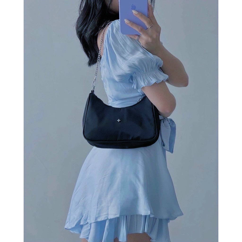 Đầm váy freesize trễ vai cổ nhúng dự tiệc 3 màu | BigBuy360 - bigbuy360.vn