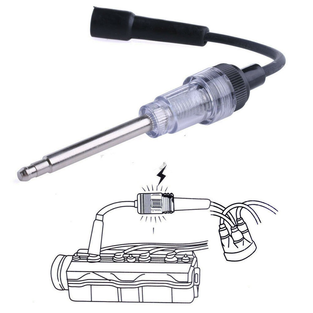 ❤ Promotion-  Spark Plug Tester Automotive Ignition System In-line Coil Tester Auto Test Tool