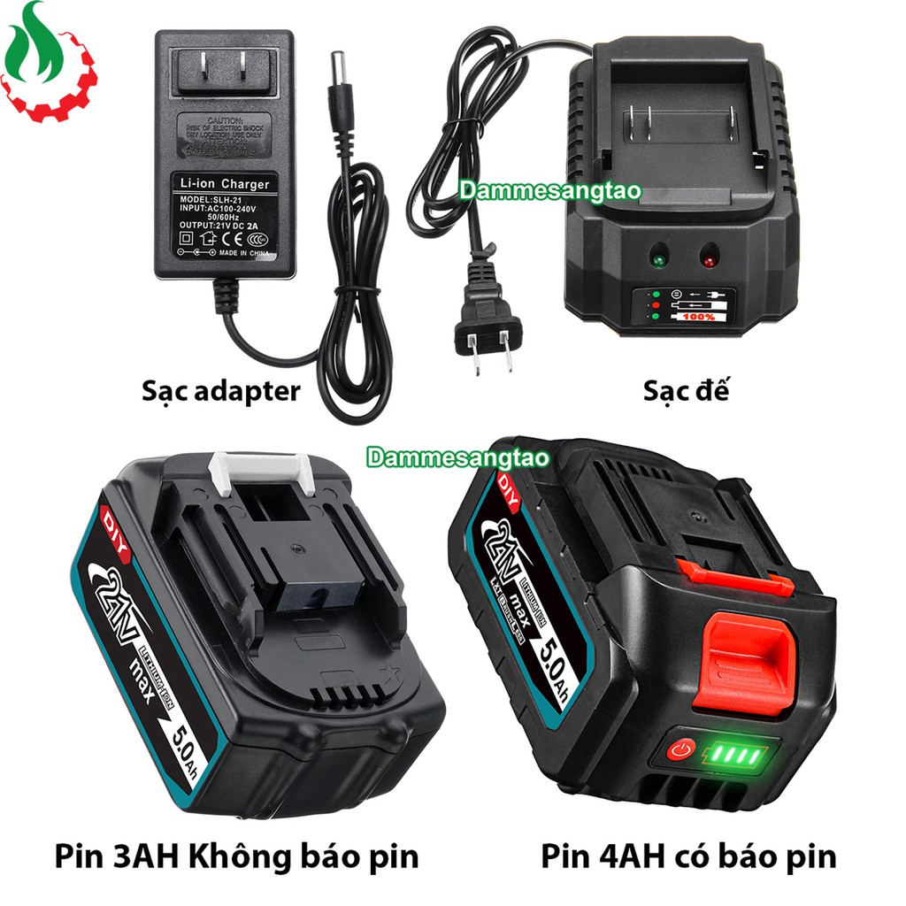 DMST Máy mài góc dùng pin 18V không chổi than (Mẫu 1)