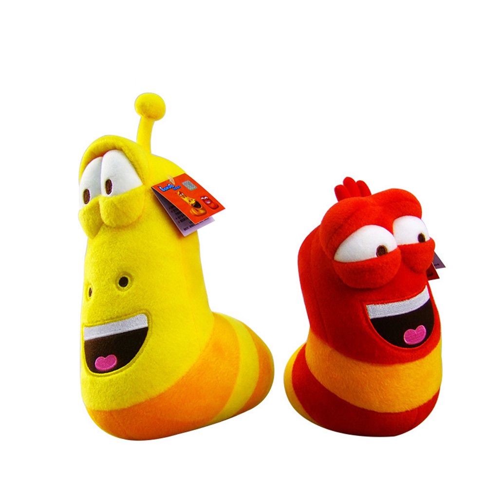 Thú nhồi bông hình con sâu hoạt hình thiết kế sáng tạo nhiều màu cho bé