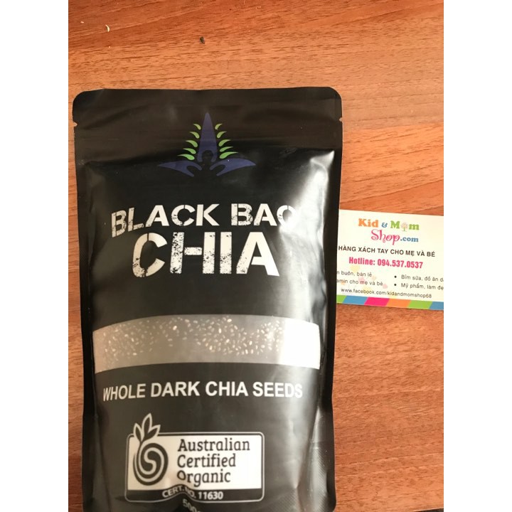 Hạt Chia Black Bag EM Úc 500g