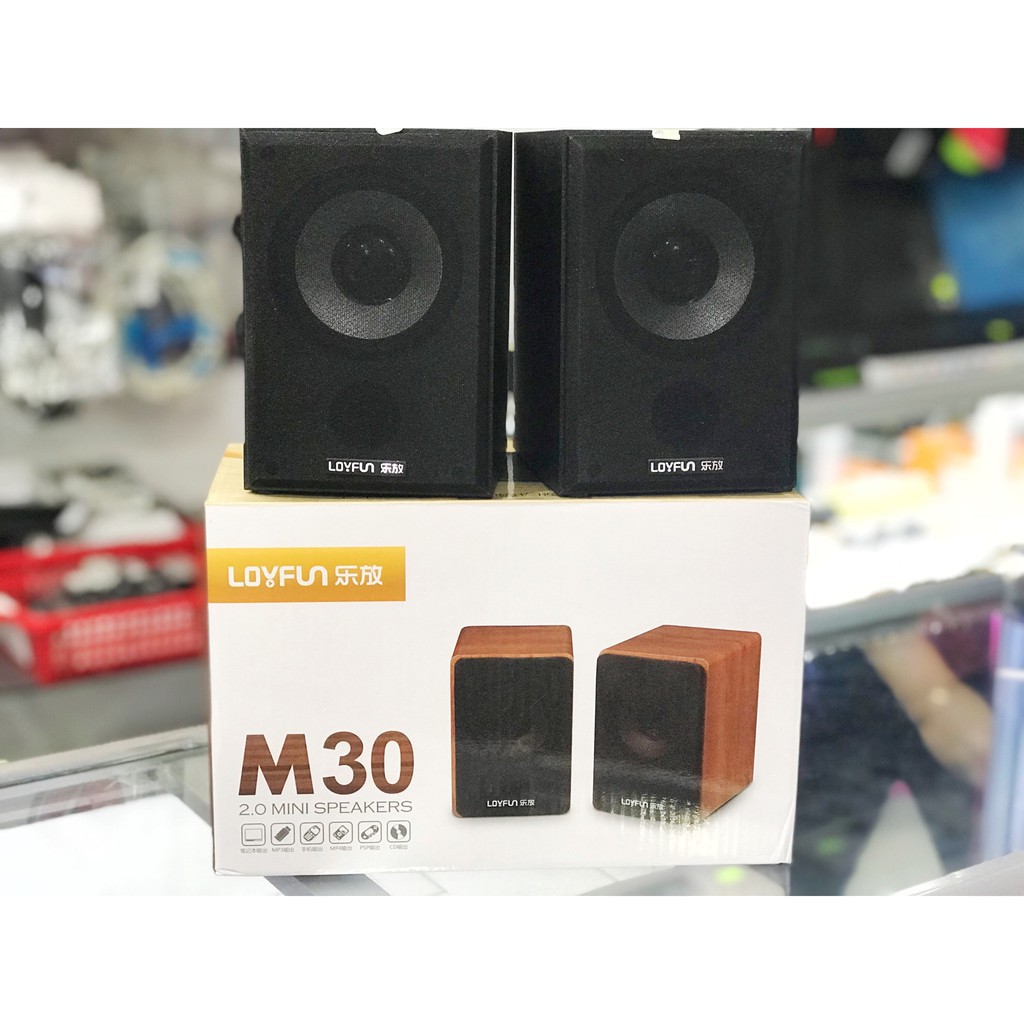 LOA 2.0 GỖ M30 LOVEFUN LOẠI 1