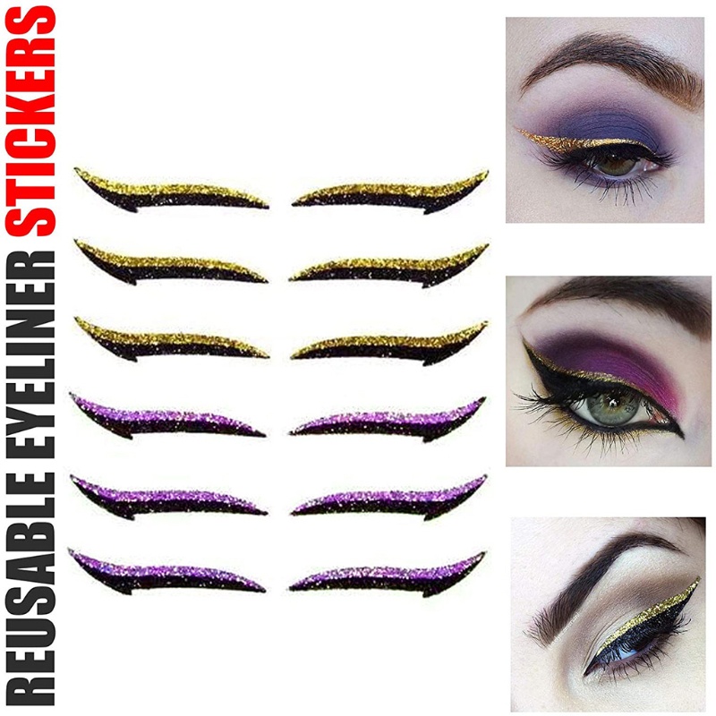 Set 6 Cặp Miếng Dán Kích Mí Đôi Nhiều Màu Sắc YOUYO