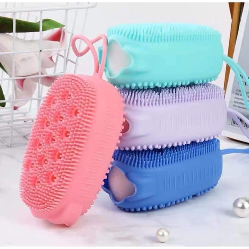 Cọ lưng tắm silicon giúp tấy da chết toàn thân