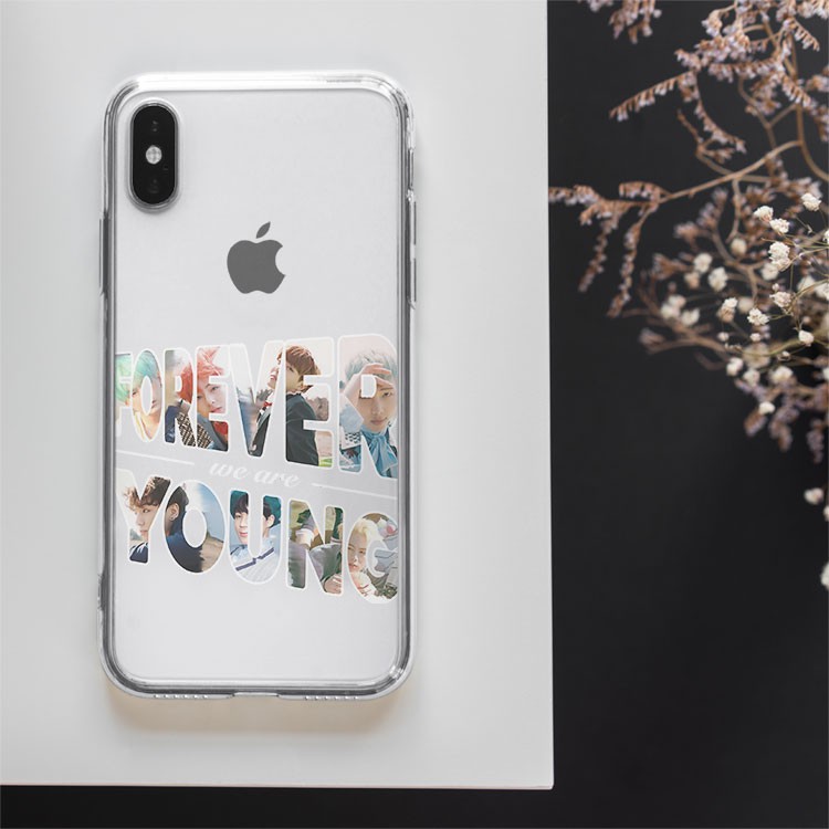 Ốp lưng Young Forever của BTS Cường Lực cho iphone từ 5 đến 12 HQUPOD0107