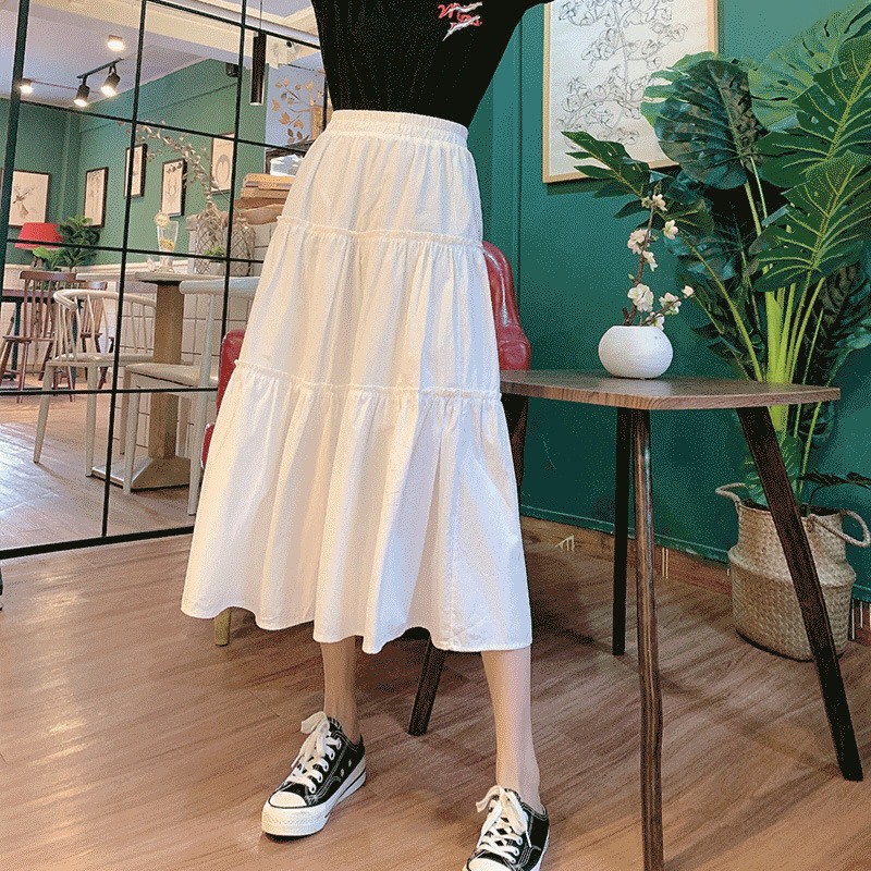 Chân váy dài, Chân váy dài 3 tầng xoè kiểu dáng năng động, trẻ trung | BigBuy360 - bigbuy360.vn