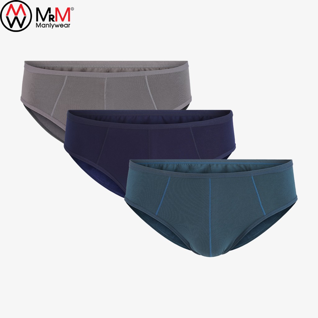 Set 3 quần sịp nam tam giác cotton MRM Manlywear