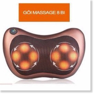 GỐI MASSAGE HỒNG NGOẠI 8 BI HÀN QUỐC