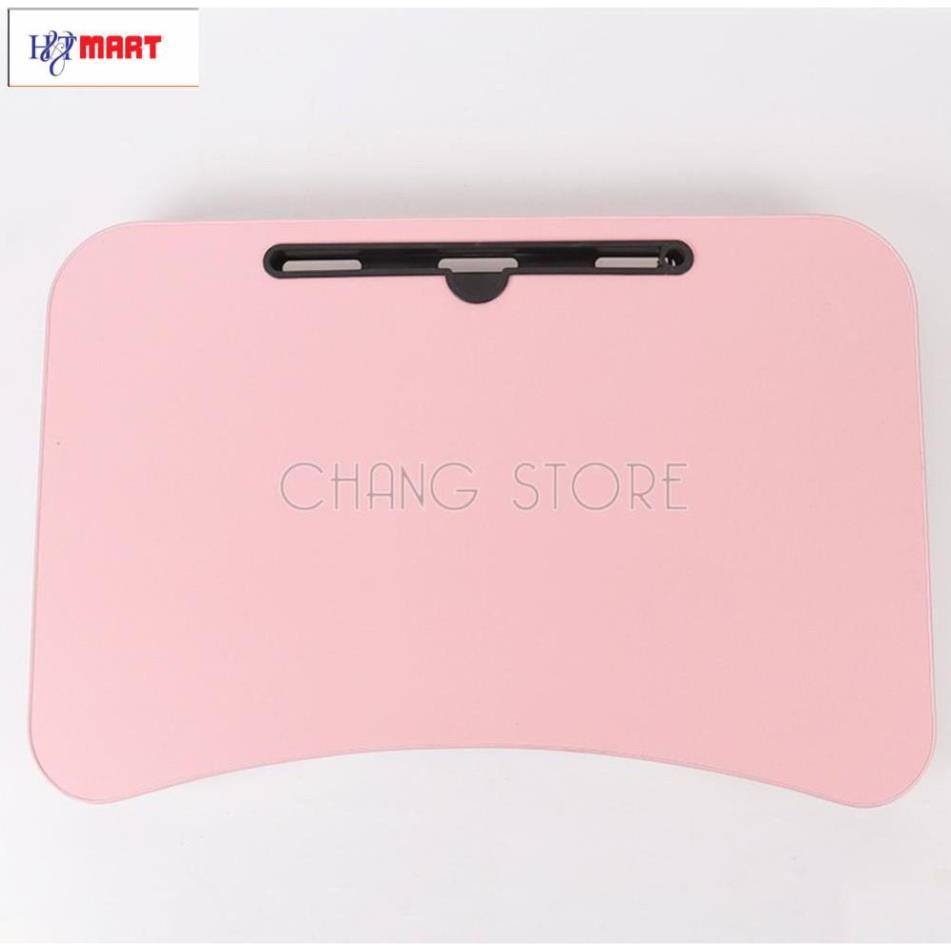 Bàn gấp nhỏ gọn thông minh có khe cắm Ipad, điện thoại cho học sinh, sinh viên, công chức, các bé mẫu giáo | BigBuy360 - bigbuy360.vn