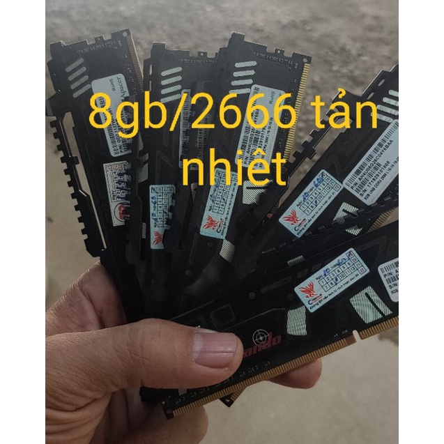 Ram máy bàn PC loai DDR4 4GB/2400 8GB và 16GB DDR4 16gb/2133 8GB/2400