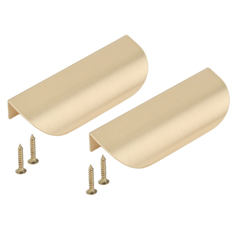 Set 2 Tay Nắm Cửa Tủ Phong Cách Bắc Âu Đơn Giản Kèm Đinh Vít