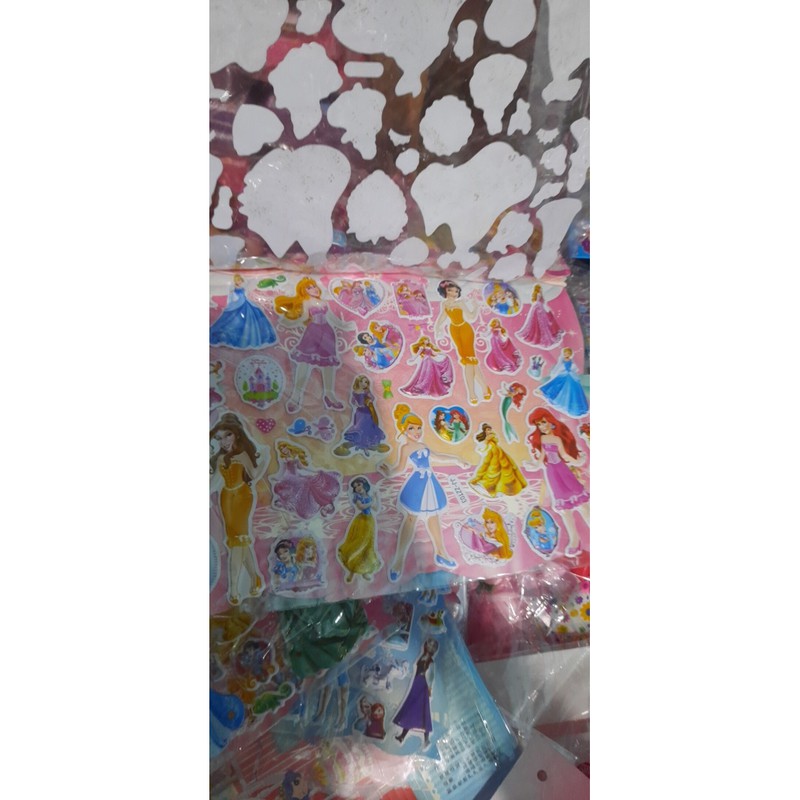 Hình dán sticker công chúa 2 lơp