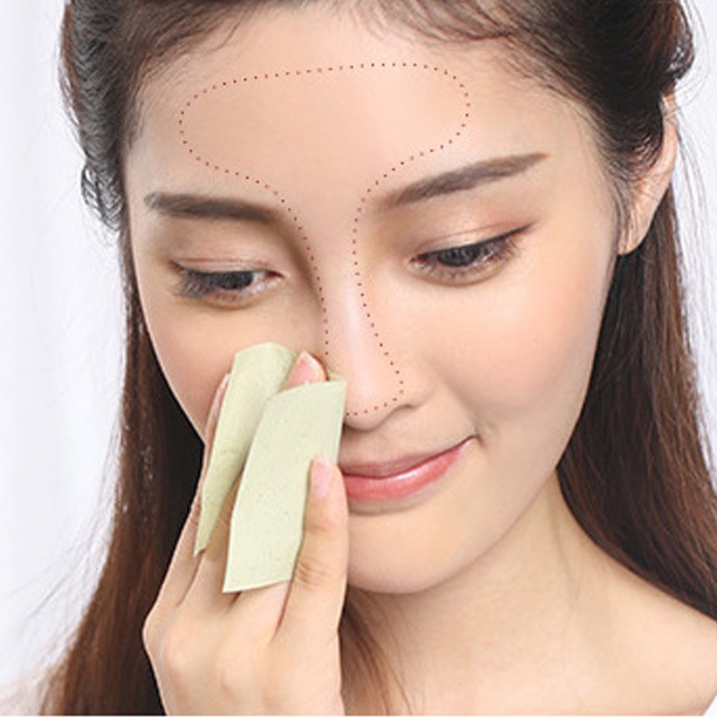 [Hàng mới về] Set 80 giấy thấm dầu chiết xuất trà xanh hỗ trợ giảm mụn hiệu quả | BigBuy360 - bigbuy360.vn