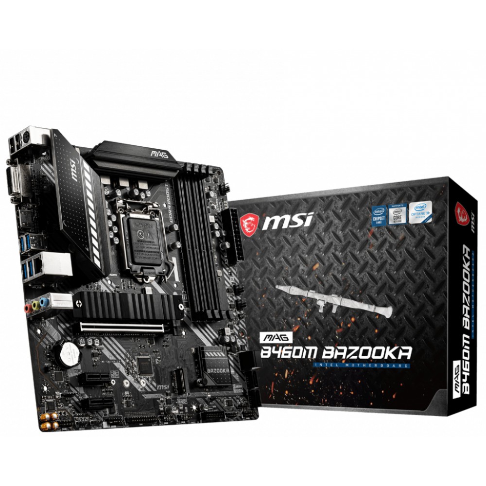 [Mã ELMSDAY giảm 6% đơn 2TR] MAINBOARD MSI MAG B460M BAZOOKA new chính hãng bảo hành 36T