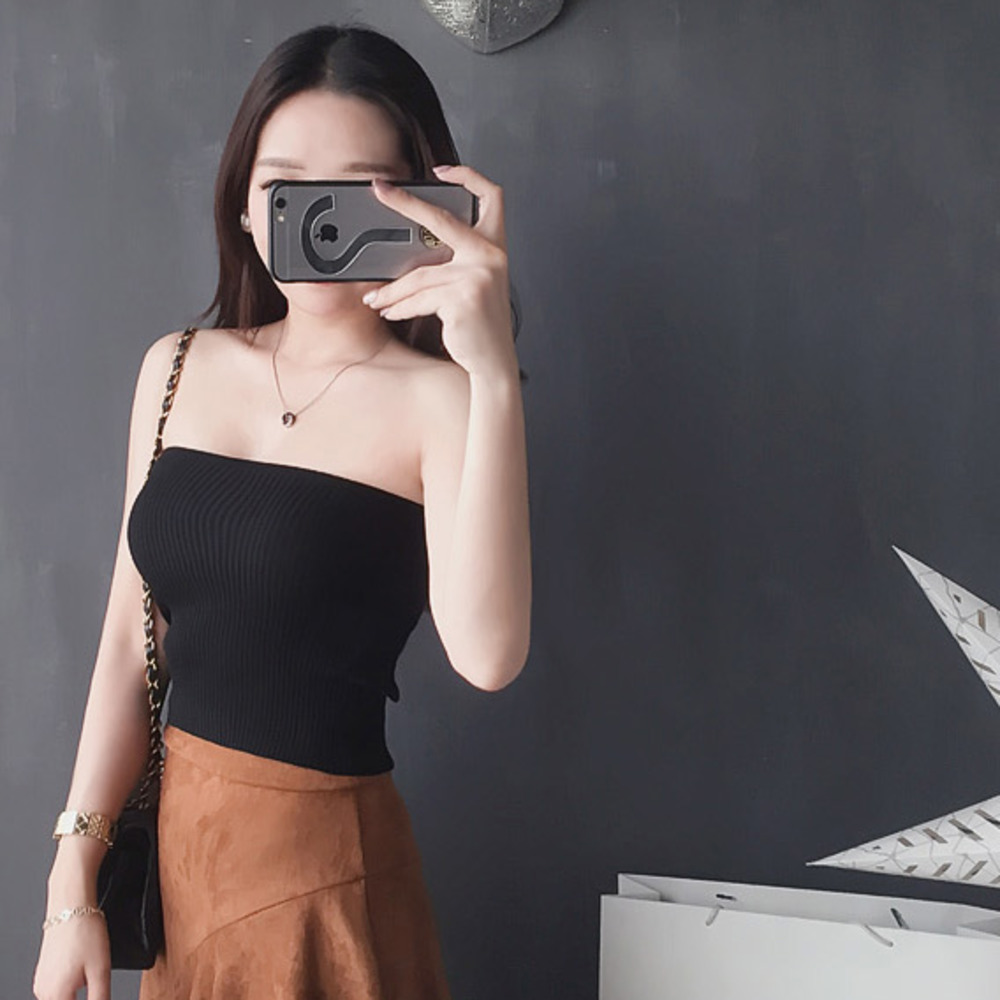 [Miễn Phí Vận Chuyển] Áo Ống Ngắn Phong Cách Gợi Cảm Chống Chói Phong Cách Hàn Quốc Cho Nữ | BigBuy360 - bigbuy360.vn