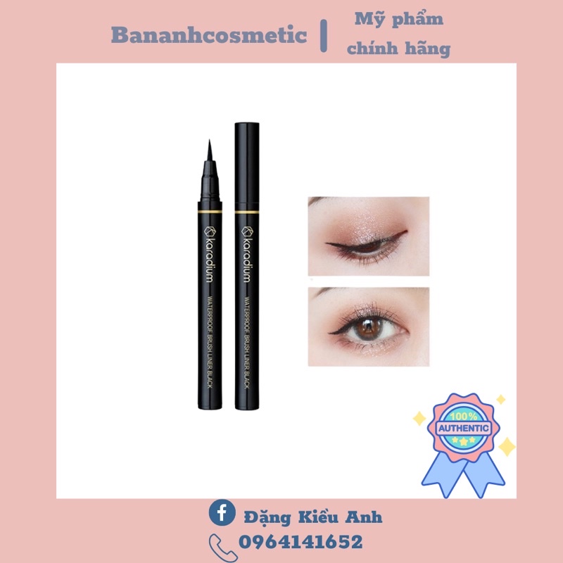 Kẻ mắt karadium siêu mảnh dễ kẻ