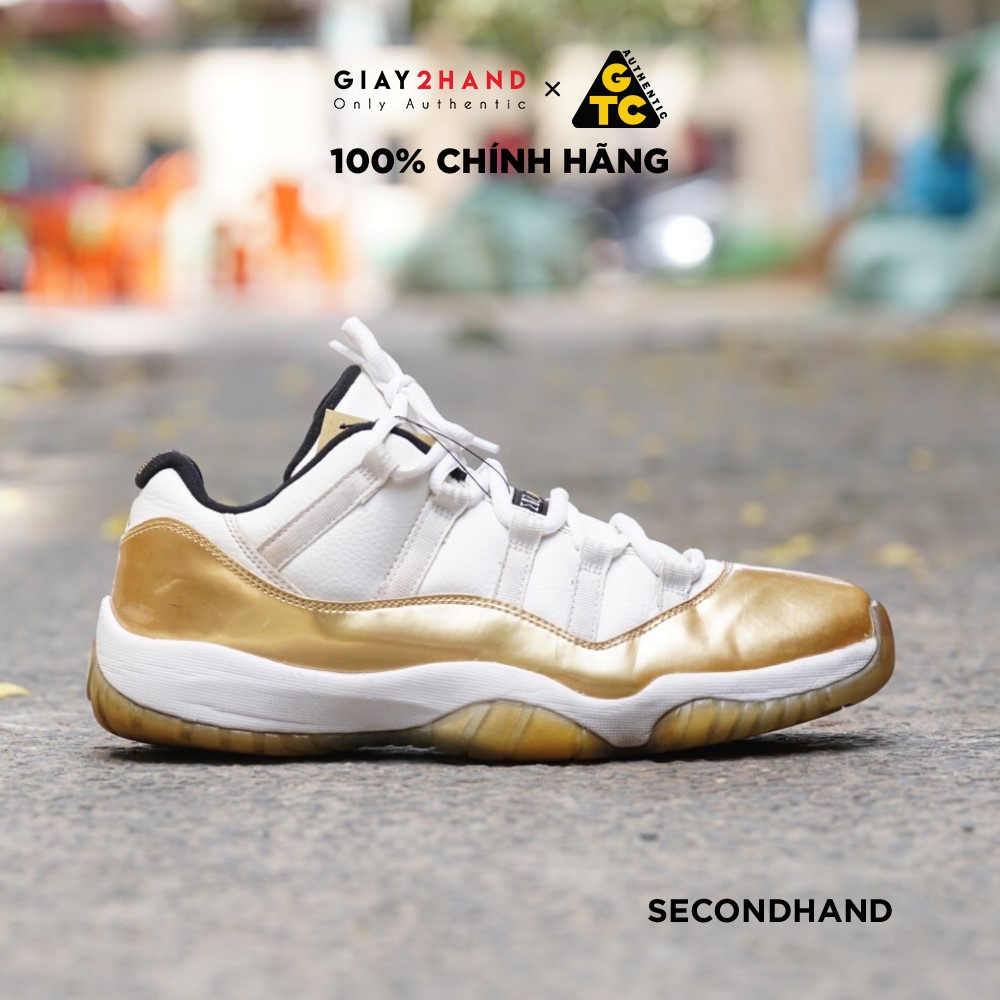 JORDAN 11 RETRO LOW CLOSING CEREMONY 528895-103 GIÀY CŨ CHÍNH HÃNG