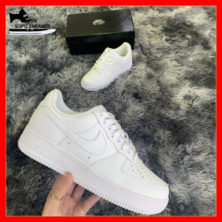 Giày AF1(Air Force One) [HỖ TRỢ ĐỔI TRẢ] full Trắng siêu hot | BigBuy360 - bigbuy360.vn