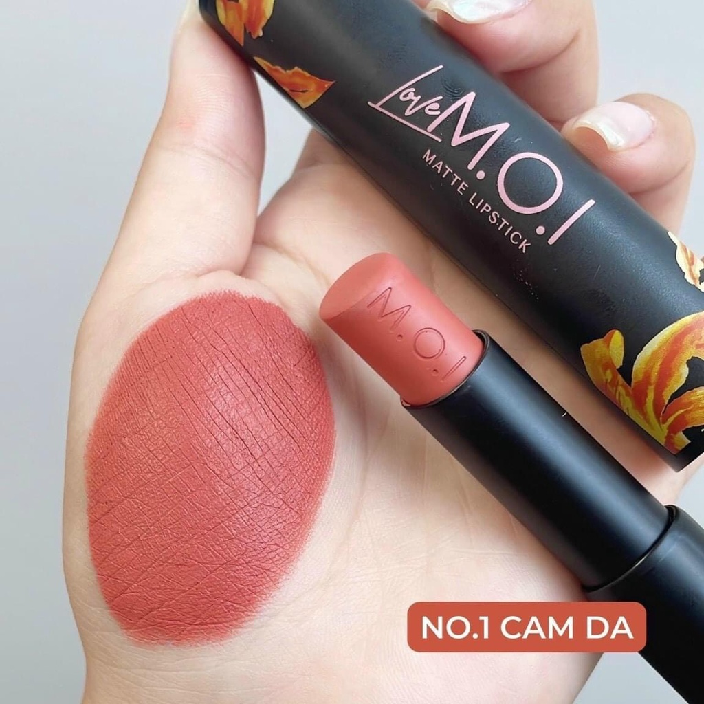 Son thỏi Love M.O.I Tropical Edition. No.1 – màu Cam Nude - Sự khác biệt đầy phóng khoáng