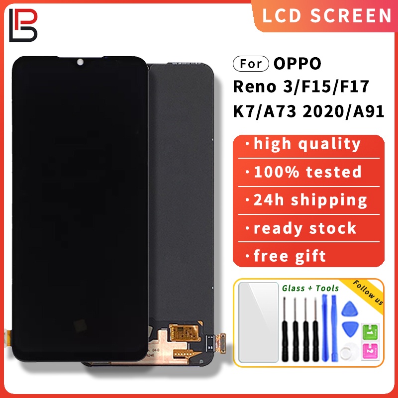 Màn Hình Cảm Ứng LCD Phù Hợp Cho Oppo Reno 3 F15 F17 K7 A73 2020 A91